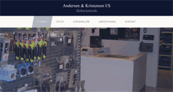 Desktop Screenshot of ak-skibselektronik.dk